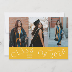 Anúncio Foto de Graduação da Turma de 2026 Tipografia Amar