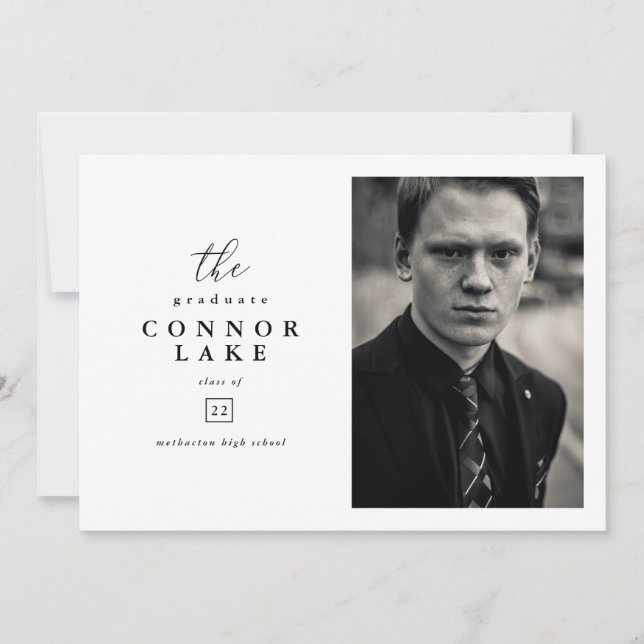 Anúncio Foto de Graduação Horizontal Clássica (Frente)