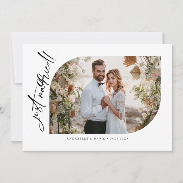 Anúncio Foto de Recem casados minimalista (Frente)