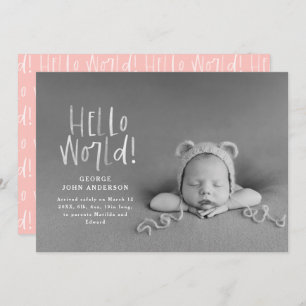 Anúncio Foto de tipografia mínima moderna, rosa-chic