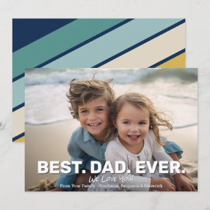 Anúncio Foto do cheio com o melhor Pai de sempre - Saudaçã