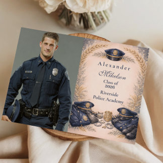 Anúncio Foto do Emblema Formal da Academia de Polícia na F
