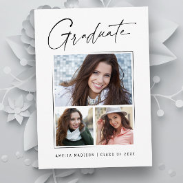 Anúncio Foto do Formando 3 de Script de Tinta Mínima Moder