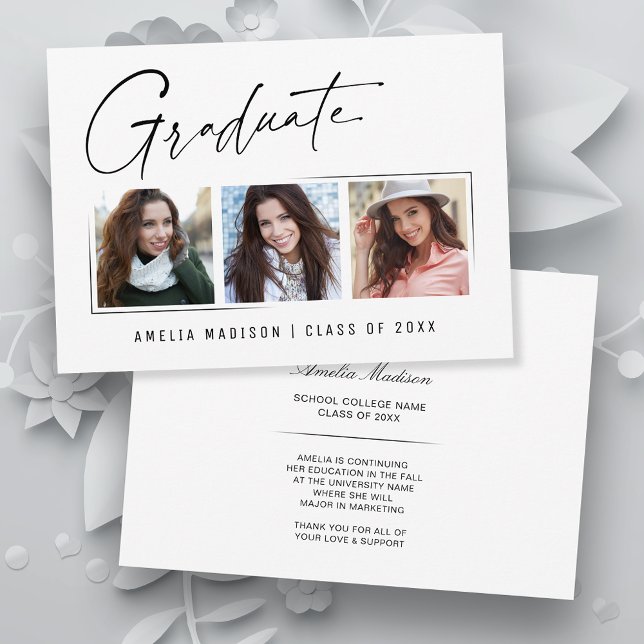 Anúncio Foto do Formando 3 de Script de Tinta Mínima Moder (Criador carregado)