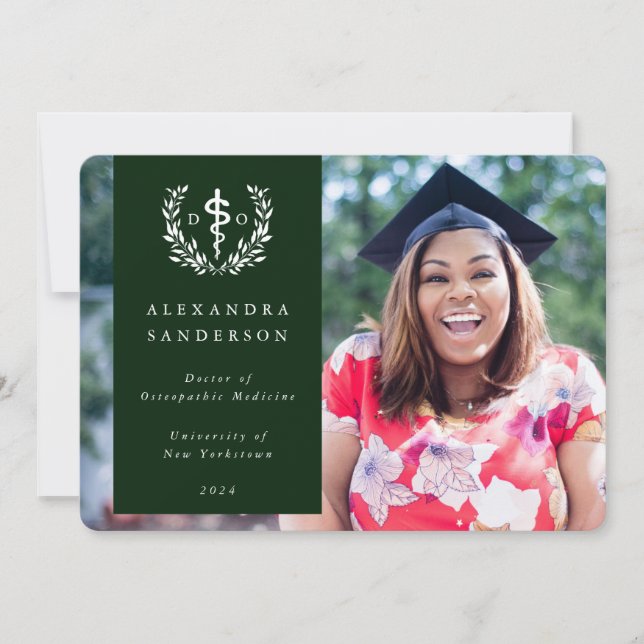 Anúncio Foto do Médico Osteopático Verde+Branco (Frente)