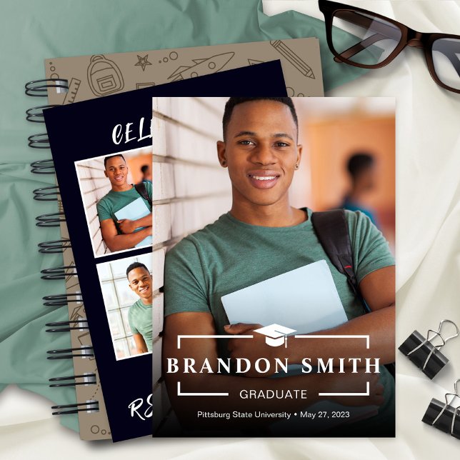 Anúncio Foto do Partido 5 da Universidade do formando 2023 (Criador carregado)