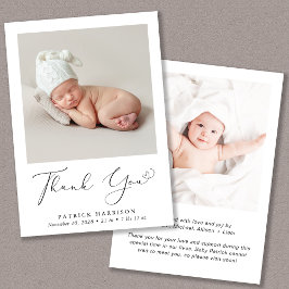 Anúncio Foto Mínima Obrigado Nascimento