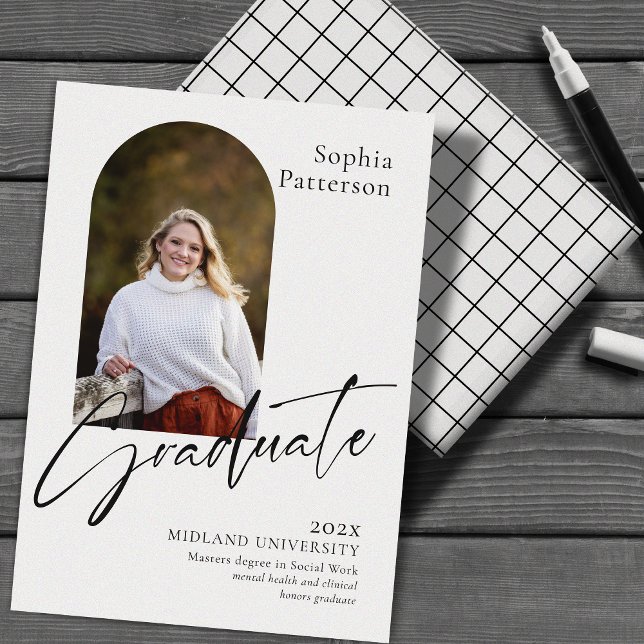 Anúncio Foto minimalista preto e branco (Criador carregado)