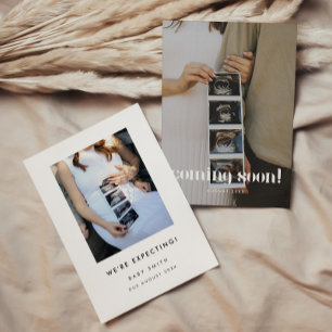 Anúncio Foto Moderna Novo Bebê Em Breve Gravidez