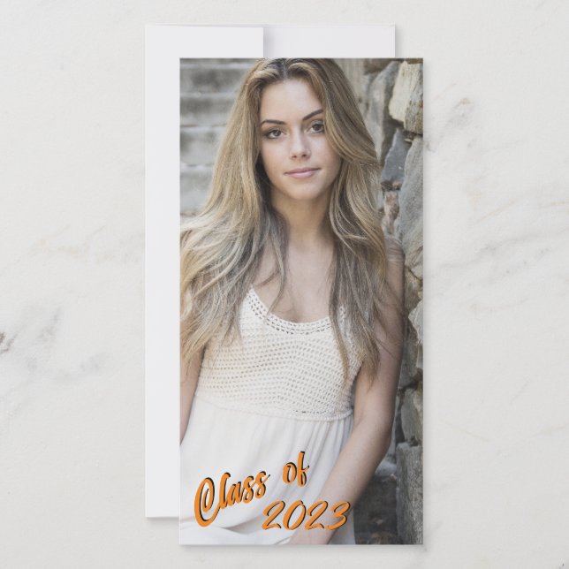 Anúncio Foto personalizada de grande extensão e fina class (Frente)