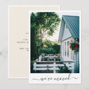 Anúncio Foto Personalizada Minimalista Mudou Nova Casa End