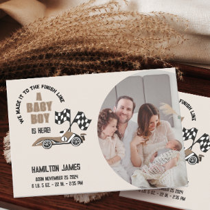 Anúncio Foto Race Car Baby Boy