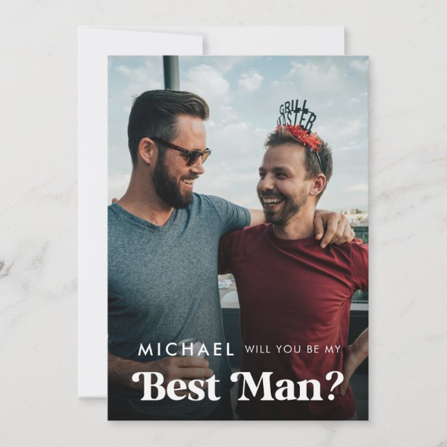 Anúncio Foto Retro Script Você Será O Meu Melhor Homem Sim (Frente)