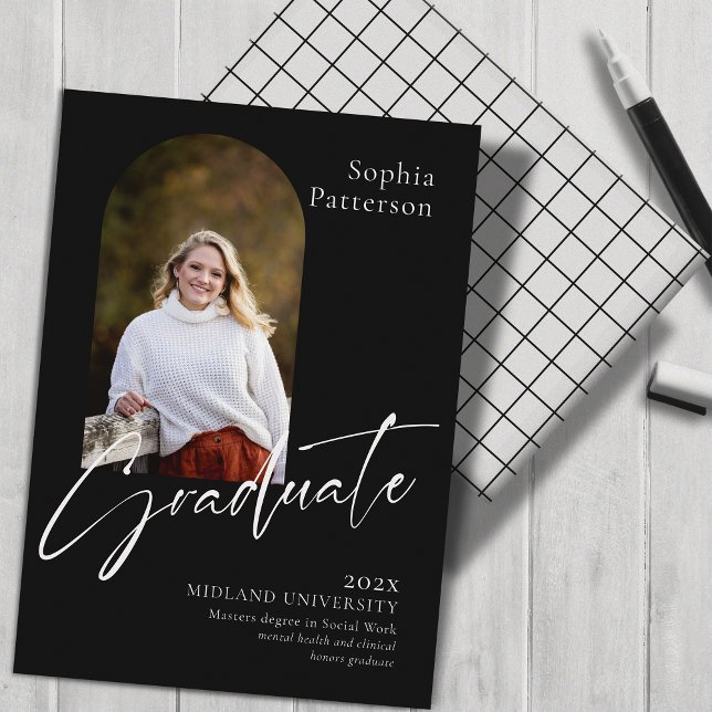 Anúncio Foto simples preto e branco (Criador carregado)