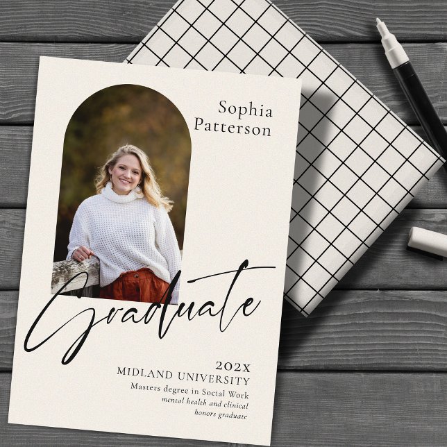 Anúncio Foto simples, preto e marfim (Criador carregado)