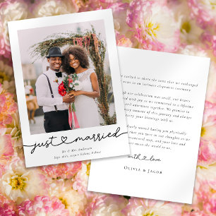 Anúncio Fotografia de Casamento com Caligrafia de Coração 