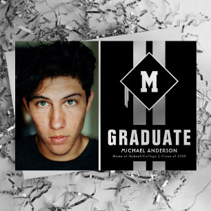 Anúncio Fotografia de formatura masculina em tipografia pr