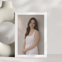 Fotomural Minimalista Vertical da Turma de 2026 Gr