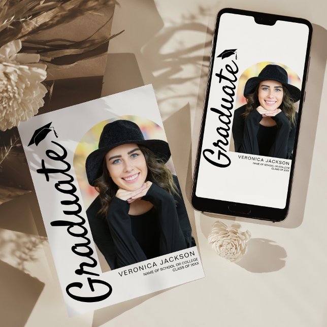 Anúncio Fotos de Formatura em Arco Moderno (Criador carregado)