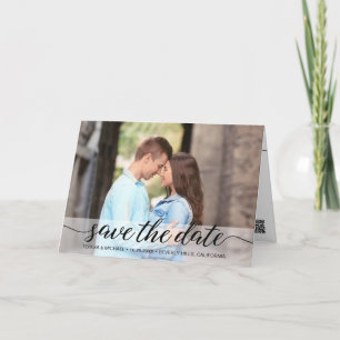 Anúncio Fotos de Noivado do Script 2 Moderno Personalizada