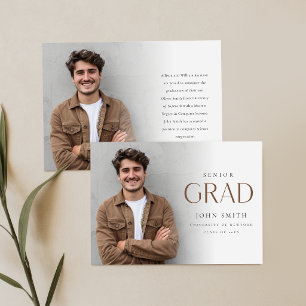 Anúncio Fotos Simples e Mínimas para Formatura de Adultos