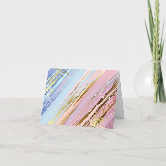 Anúncio Fundo Rosa Texturizado (Frente)