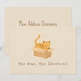 Anúncio Gatinho sobre Movimentação de Gato