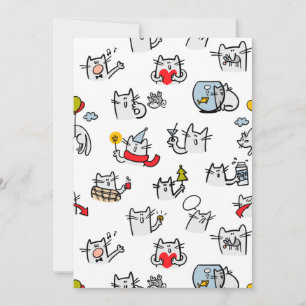 Anúncio Gatos engraçados, leite e magia.