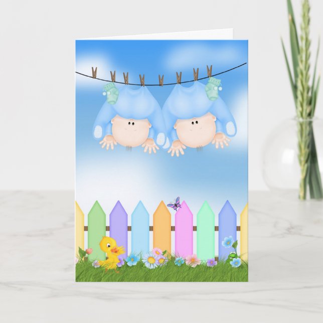 Anúncio gêmeo do menino (Frente)