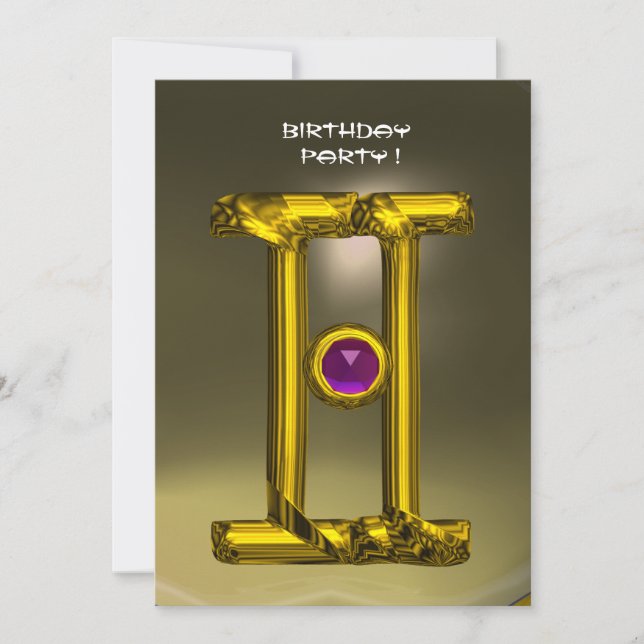 Anúncio GEMINI ALEXANDRITE amarelo vivo, cinzas (Frente)