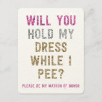 Glitter Segure Meu Vestido Enquanto Eu Peço | Matr