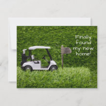 Golf finalmente achamos uma casa nova movendo casa