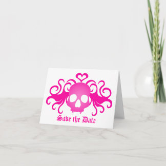 Anúncio Gothic Salve o casamento da data