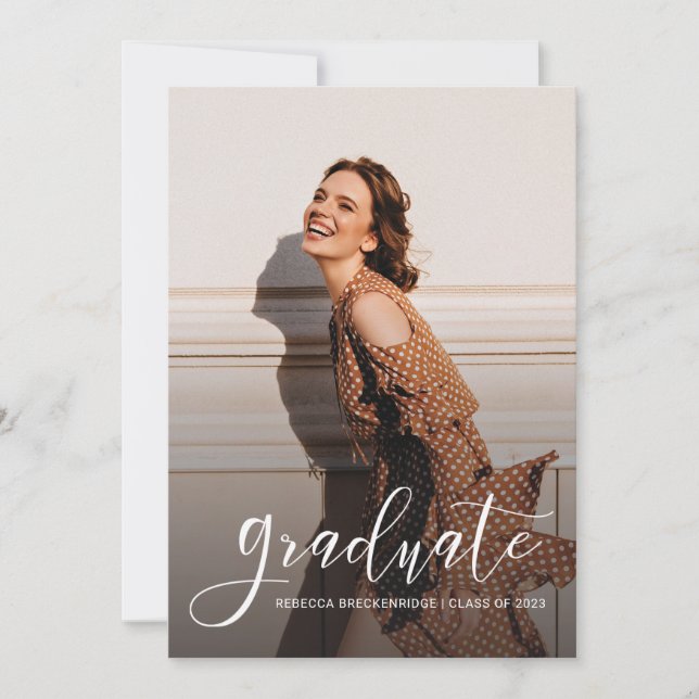 Anúncio Graduação 2025 Fotos de Formando Simples (Frente)