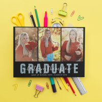 Graduação Colagem de Fotos Roteiro de Graduado Mod