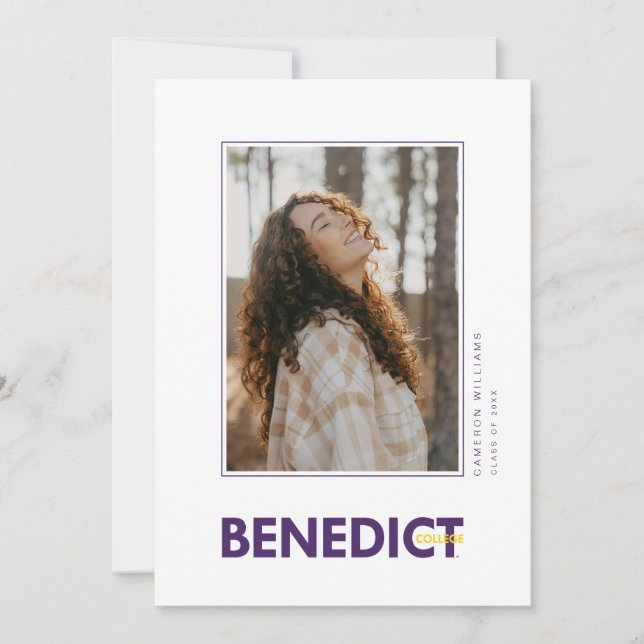 Anúncio Graduação da Faculdade Benedict (Frente)