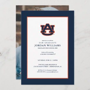 Anúncio Graduação da Universidade Auburn Auburn Tigers