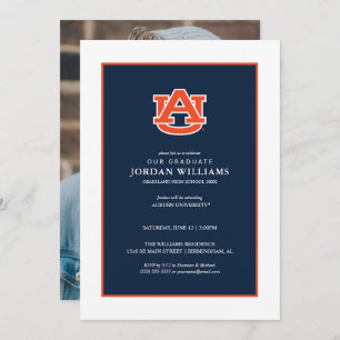 Anúncio Graduação da Universidade Auburn - Auburn Tigers