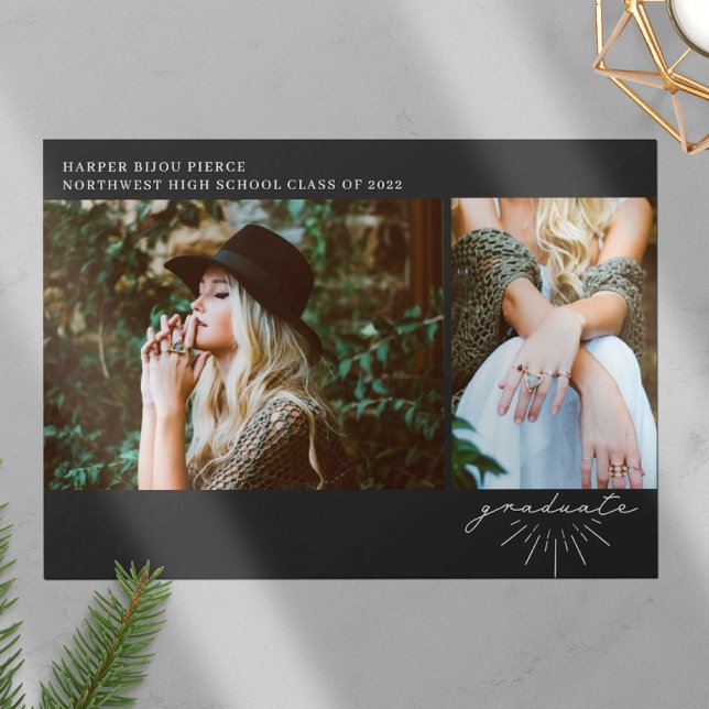 Anúncio Graduação de Cinzas de Script de Arte de Linha 2 F (Criador carregado)