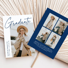 Anúncio Graduação de Colagem de Fotografias com Script 5 S
