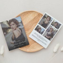 Anúncio Graduação de Colagem de Fotos Clássica Moderna