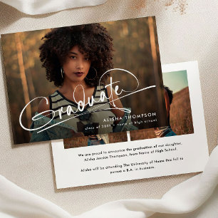 Anúncio Graduação de Colagem de Fotos do Formando 3 de Scr