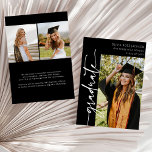 Anúncio Graduação de Colagem de Fotos Moderna Trendy 3<br><div class="desc">Anúncio de Graduação da Colagem de Fotos Moderna Trendy 3</div>