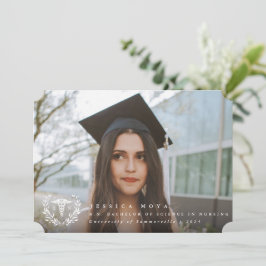 Anúncio Graduação de Enfermeiro Registrada do White Caduce