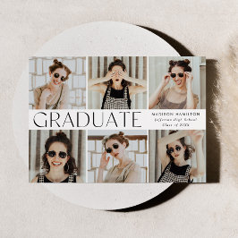 Anúncio Graduação de Foto Clássica 6 Moderna
