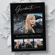 Graduação de Foto com Script de Tinta Moderna de C