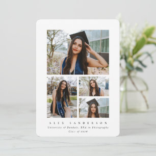Anúncio Graduação de Foto do Quadro Branco Mínimo 4