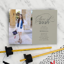 Graduação de Foto do Sage Verde do Script Clássico