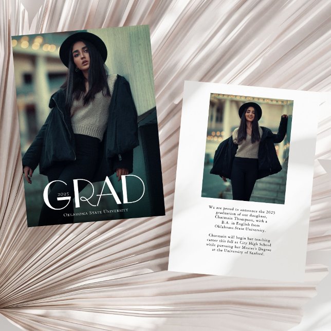 Anúncio Graduação de Foto Moderna 2 (Criador carregado)