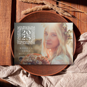 Anúncio Graduação de Foto no Ano Leafy